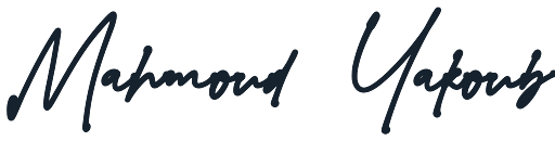 Signature of Mahmoud Yakoub